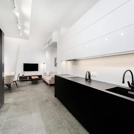 Апартаменти Ans Hanza Tower No 701 - Swimming Pool, Sauna, Jacuzzi, Viewing Terrace Щецин